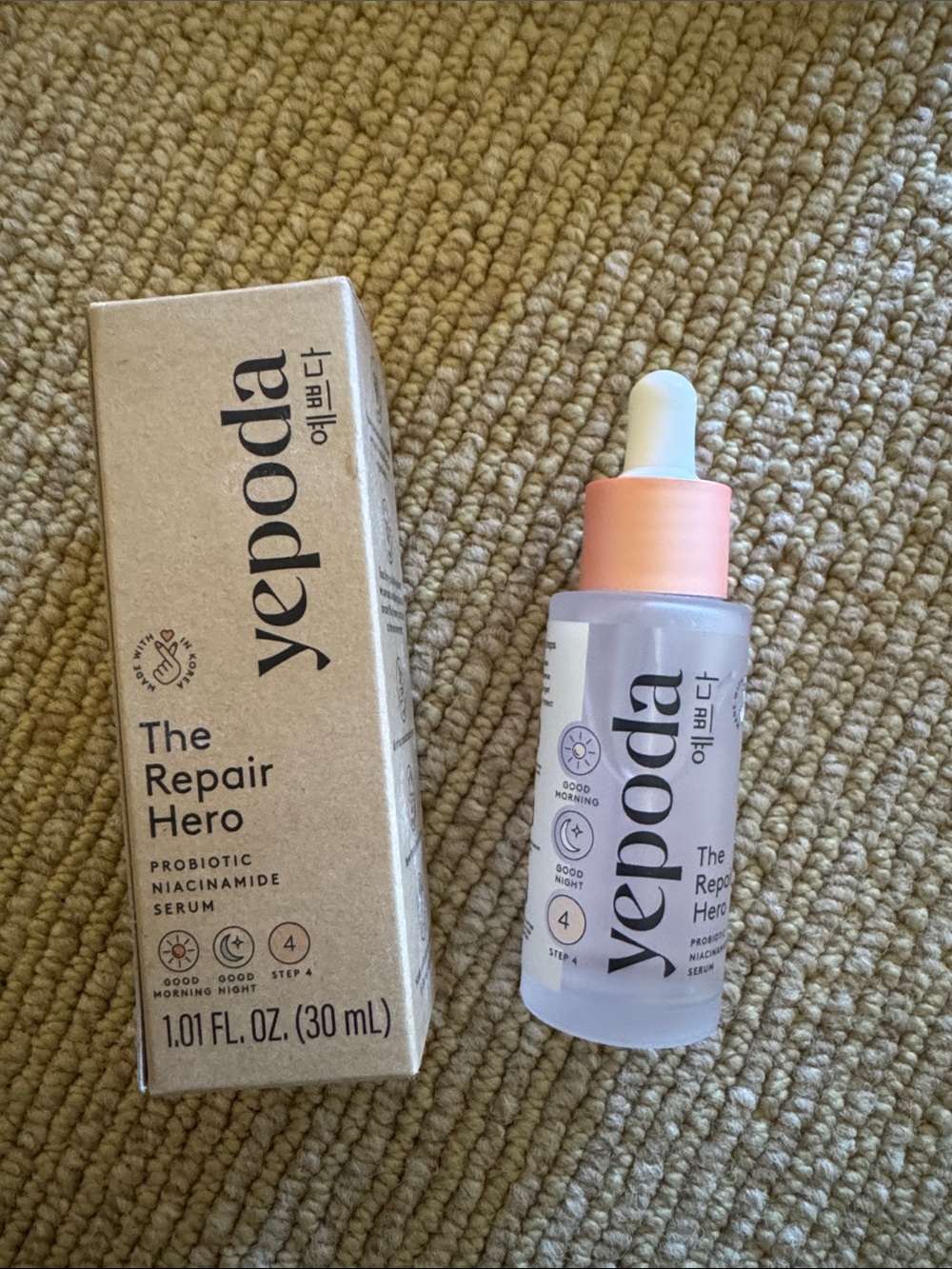 Yepoda The Repair Hero Probiotic Niacinamide Serum - NEW